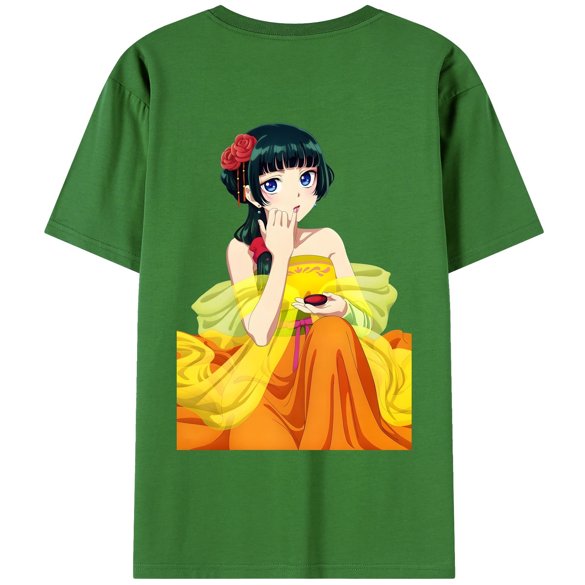 （画像用） 薬屋のひとりごと The Apothecary Diaries レディース半袖Tシャツ(バックプリント)